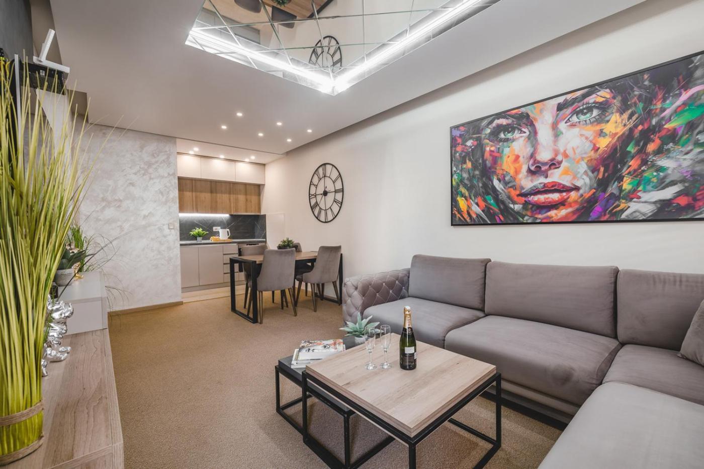 Harmony Apartments Podgorica Bagian luar foto